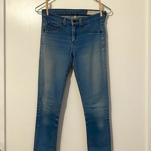 Rag & Bone High Rise Skinny Jeans — Sooo soft!